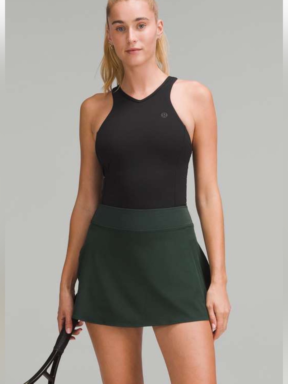 lululemon athletica Women's Black Athletic Tank Top w built in bra